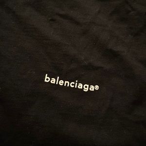 Balenciaga word tee